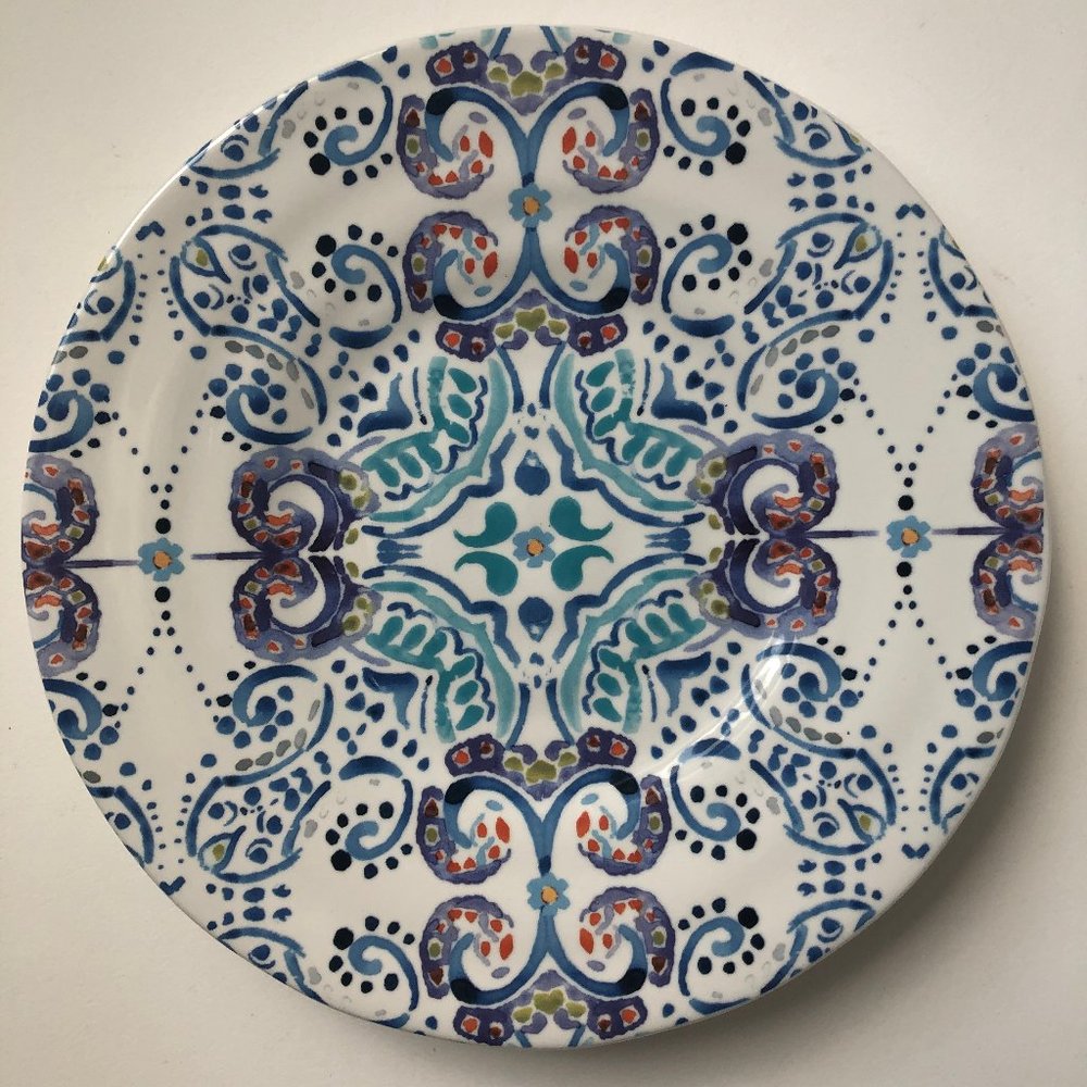 Anthropologie TWO Studio Stoneware Lunch Plates